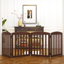 Portão para Cachorro Spirich 96 - Extra Largo (71cm de Altura) - Madeira Marrom