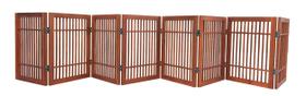Portão para cães de estimação Urnporium Madeira de acácia forte e durável com 24 cm de altura Portão para cães de estimação Urnporium Madeira de acácia forte e durável com 24 cm de altura