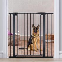 Portão para Cães Mumeasy Ajustável 91 cm de Altura e 75-103 cm de Largura Portão para Cães Mumeasy Ajustável 91 cm de Altura e 75-103 cm de Largura