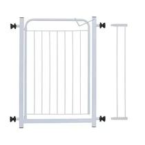 Portão Pet Bebê 80 cm De Altura 69/84cm Largura Com Prolongador 10 Cm B