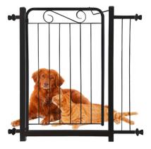 Portão Pet Cães Cachorro Grade Segurança Bebês 69 A 84cm - SHOP BUDI