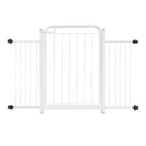 Portão Pet Cães Cachorro Grade Segurança Bebês 78 A 122cm
