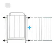 Portão Pet Cães Cachorro Grade Segurança Bebês 78 A 122cm Portão Pet Cães Cachorro Grade Segurança Bebês 78 A 122cm