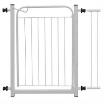 Portão Pet Dog Aramado Branco 70cm c/ prolongador 10cm Leiromar Portão Pet Dog Aramado Branco 70cm c/ prolongador 10cm Leiromar