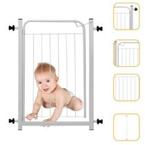 Portão Pet Grade Para Cães Crianças Proteção para Bebês Acompanha Extensor de 05cm Envio Imediato