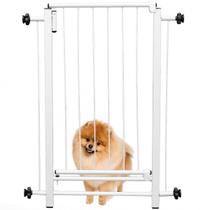 Portão pet para cachorro grade porta regula de 65 a 69cm