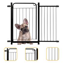 Portão Pet Proteção Bebê Criança Cão Ext 30cm Small Preto - Itagold