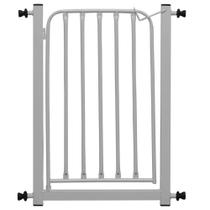 Portão Pet Tubolar Branco 0,70 c/ Prolongamento 10cm Portão Pet Tubolar Branco 0,70 c/ Prolongamento 10cm