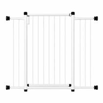 Portão Porta Grade Segurança P/ Animais Pet Bebês 80-85cm Portão Porta Grade Segurança P/ Animais Pet Bebês 80-85cm
