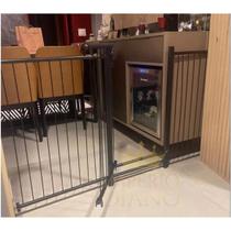 Portão Preto Pet Cachorros Bebê Com Travas 165cm 166 167 168 169cm Portão Preto Pet Cachorros Bebê Com Travas 165cm 166 167 168 169cm