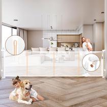 Portão retrátil para bebês Dueelala 200,1 cm extra largo 89 cm de altura Portão retrátil para bebês Dueelala 200,1 cm extra largo 89 cm de altura