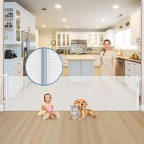 Portão Retrátil para Bebês e Pets - Reforçado e com 3m de Largura