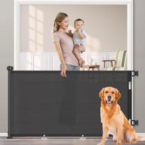 Portão retrátil para bebês EZIGO, malha extra larga de 180 cm Portão retrátil para bebês EZIGO, malha extra larga de 180 cm