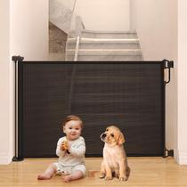 Portão retrátil para bebês Momcozy, malha extra larga, 33 cm de altura