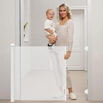 Portão retrátil para cães Baby Gate BTXON 55 Auto Lock branco