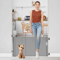 Portão Retrátil para Cães Bingguz - 60cm de Altura - Ideal para Escadas