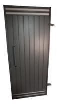 Portão Social Em Aço Galvanizado 2.00x80 DIREITA Abertura Superior E Inferior
