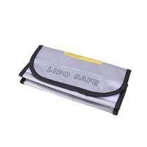 Portátil À Prova De Fogo À Prova De Explosão 64x50x95mm RC Lipo Bateria Guarda Bolsa Proteção De