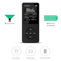 Portátil Bluetooth 5.0 MP3 Music Player LC Tela