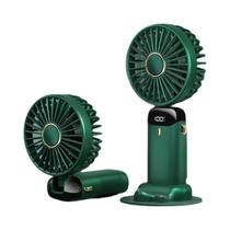 Portátil Dobrável Mini Ventilador Portátil 5 Velocidade Usb Recarregável Ventilador De Mesa Com Base