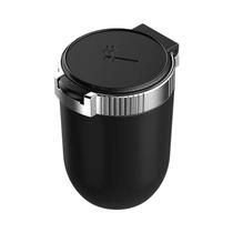 Portátil LED Smoke Car Cinzeiro, Cigarette Ash Holder, Cup Indicador de Luz Automático, 1Pc