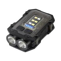 Portátil Mini Led Cob Farol Magnético Usb Recarregável Lanterna De Emergência Acampamento Com