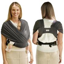 Porteador para Bebé GROWNSY Comfy-Air 2 en 1 Envoltura de Malla 3-16 kg