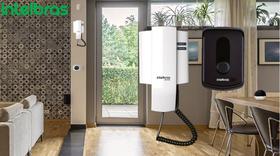 Porteiro Elétrico Residencial Intelbras IPR 8010 - Preto e Branco