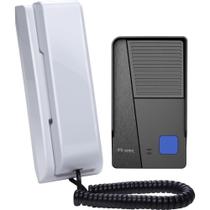 Porteiro Eletrônico Com Kit áudio Class Branco Hdl