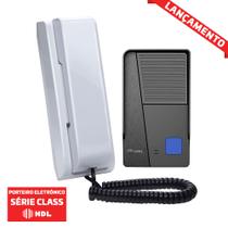 Porteiro Eletrônico Interfone Campainha Com Acionamento de Fechadura Class HDL