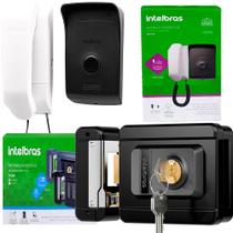 Porteiro Eletrônico Interfone Intelbras + Fechadura Eletrica Ipr 1010 Fx1500