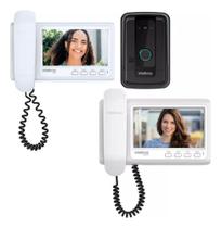 Porteiro Intelbras Vídeo Interfone Eletrônico Câmera Kit 2