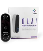 Porteiro Inteligente Wifi com Câmera Ekaza EKLY-0137 Olá! Vídeo