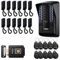 Porteiro Interfone Coletivo 12 Pontos Black Completo Intelbras Com Fechadura Porteiro Interfone Coletivo 12 Pontos Black Completo Intelbras Com Fechadura