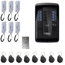 Porteiro Interfone Coletivo Eletronico 6 Interfone 8 Tag E Botoeira Intelbras Residencial Predial