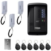 Porteiro Interfone Coletivo Predio Residencial Com 3 Interfones Botoeira Tag Intelbras Porteiro Interfone Coletivo Predio Residencial Com 3 Interfones Botoeira Tag Intelbras