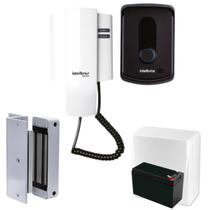 Porteiro Interfone Residencial Intelbras Campainha com Fio e Fechadura Eletroimã Porteiro Interfone Residencial Intelbras Campainha com Fio e Fechadura Eletroimã