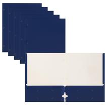 Portfólio Folders Better Office Products, pacote com 50 unidades, azul Portfólio Folders Better Office Products, pacote com 50 unidades, azul