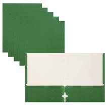 Portfólio Folders Better Office Products, pacote com 50 unidades verdes Portfólio Folders Better Office Products, pacote com 50 unidades verdes