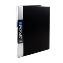 Portfólios de arte ITOYA ITYIA1212 com 24 folhas 11x17, capa preta Portfólios de arte ITOYA ITYIA1212 com 24 folhas 11x17, capa preta