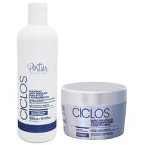Portier Ciclos Shampoo 500ml + Ciclos B-tox Violet Máscara 250g Portier Ciclos Shampoo 500ml + Ciclos B-tox Violet Máscara 250g
