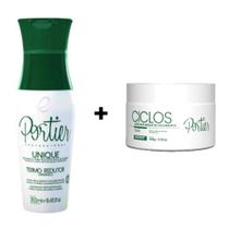 Portier Máscara Unique 250ml + Portier Btx Unique 100g Portier Máscara Unique 250ml + Portier Btx Unique 100g