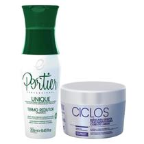 Portier Unique 250ml + Ciclos B-tox Violet Máscara Matizadora 250g Original! Portier Unique 250ml + Ciclos B-tox Violet Máscara Matizadora 250g Original!