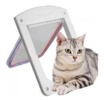 Portinha Passagem Gatos Pets Cães Porta Com Trava 4 In 1