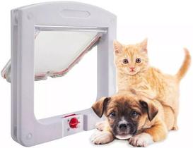 Portinha Porta De Passagem P/ Catos E Cachorros Pets Door - mmmagazine