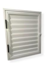 Portinhola 1 Folha Esquadrias Brasil 50x70 Branco Direito