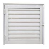 Portinhola Abrigo De Alumínio Branco (A) 60 X 60 (L)