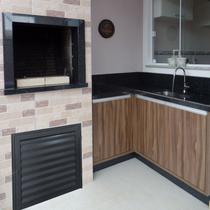 Portinhola Abrigo de Alumínio Preto 80 X 60