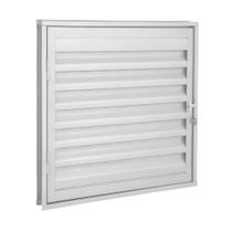Portinhola Veneziana Ventilada em Aço 80 x 60 x 5 cm Direita Pratika Sasazaki Portinhola Veneziana Ventilada em Aço 80 x 60 x 5 cm Direita Pratika Sasazaki