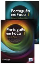 Português em Foco 1 - Livro do Aluno e Caderno de Exercícios Níveis A1/A2 - Lidel